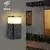 Brilagi - Spoljna zidna lampa sa SCHUKO utičnicom PILLAR 1xG9/11W/230V IP44 antracit