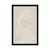 Plakat edinstveni vzorec mavrice Mid-Century - 30x45 white
