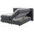 Boxspring Krevet Elodie 160/200 cm , grafitno siva