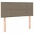 Vidaxl Box spring postelja z vzmetnico taupe 120x200 cm blago