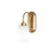 Opviq Hemikilo 13160 Zidna lampa, Zlatna