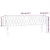 LED uzglavlje crno 183x16x78/88 cm od tkanine