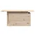 Vidaxl Vrtna miza 100x50x75 cm trdna borovina