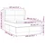 Vidaxl Box spring postelja z vzmetnico krem 140x200 cm blago