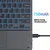 Biaze Bluetooth tastatura za Microsoft Surface Pro 8/9/10/11/X