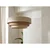 Luster na sajli TRINITI 1xE27/60W/230V, prečnik 40 cm, krem/bež