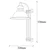Opviq Saglam 3743 Zidna lampa, Crno-Zlatna