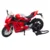 LEAN TOYS Motocikel športni kovinski, rdeč, 1:12