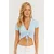 Cool & Sexy Ženska bluza AYD305, Bela