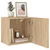 Zidni TV ormarići 2 kom boja hrasta 40,5 x 30 x 40 cm drveni