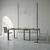 Ityhome Ityhome 90 x 77 konzolna miza rjava, (20847843)