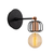 Opviq Zidna lampa E27 Socket, Crna