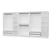 Hanah Home Garderober Kale-5038, 360x210x52 cm, Beli