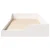 vidaXL Posteljni okvir Bela 80 x 220 cm Les