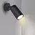 Brilagi - LED prigušiva zidna spot svetiljka SELE 1xGU10/6W/230V crna