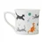 Porcelain mug, 250 ml, Cat - Mikasa