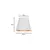 Duolla - Abažur za stonu lampu SOFIA XS za E14, prečnika 18,5 cm, beo