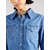 Tommy Jeans Dolga srajca moder denim