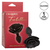 California Exotics Forbidden Rose Anal Plug Small Black