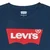 Levis  Majice z dolgimi rokavi BATWING TEE LS  Modra
