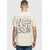 Mister Tee Majica Take It Easy Plants bež/zelena