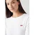 Levis Bluza Essential Housemark 000KL-0000 Bela Regular Fit