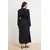 Trendyol Modest Ženska haljina Tctss26Eb00031, Crna