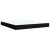 vidaXL vidaXL Box spring postelja z vzmetnico črna 180x200 cm blago, (21304884)