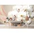 Samolepilna tapeta bela orhideja na platnu - 147x270