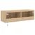 Zidni TV ormarić s LED svjetlima boja hrasta 100 x 35 x 31 cm