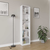 Hanah Home Polica za knjige Ktp-325-Bb-1, 43x182x26 cm, Bela