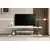 Hanah Home TV komoda Canaz, 120 cm, Krem-zlatna