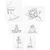 TATTonMe Tattoos za ženske Yoga set