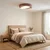 BRILAGI- LED prigušiva svetiljka VELVET TWIST LED/36W/230V CCT prečnik 65 cm WT ruž./krem. + daljinski upravljač