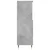 Visoka komoda siva betona 60x36x110 cm od konstruiranog drva