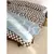 Modro-kremno bela odeja 150x200 cm Felu – noo.ma