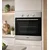 MASTER Pećnica ugradbena 2300W 60cm 55L AM5606S02 inox