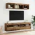TV zidni ormari Zidne 2 pcs Staro drvo 80 x 30 x 40 cm