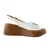Mona Shoes Ženske sandale, Soft uložak, Kožne, Bele