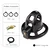 SuperLove Dual Cages Chastity Set Black