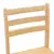 vidaXL Jedilni stoli 2 pcs Naravna 40 x 47,5 x 99,5 cm