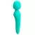Vibrator Wand Meredith, 21.5cm, Zeleni