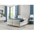 Boxspring postelja Folk - 200x200 cm