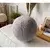 Aberto Design Ukrasni jastuk Teddy Top 25, 25x25x25 cm, Sivi