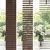 Venecijanska roleta Tamno smeđa s uzorkom 213 x 40 cm 25 mm PVC