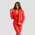 GymBeam Ženska dukserica Limitless Zip Up Hot Red