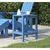 Vidaxl Vrtna miza Adirondack 38x38x46 cm HDPE
