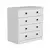 Aberto Design Komoda Kale 72x42x77cm Bela