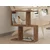 Hanah home Klub sto Zet 45x51,4x17cm Bež