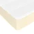 Vidaxl Box spring postelja z vzmetnico krem 140x200 cm umetno usnje